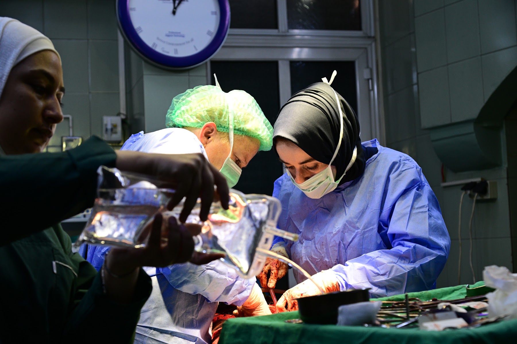 AHR medical care in Syria
