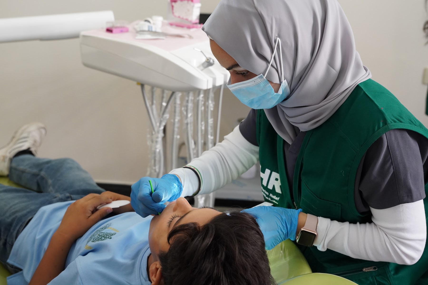 AHR medical care in Syria