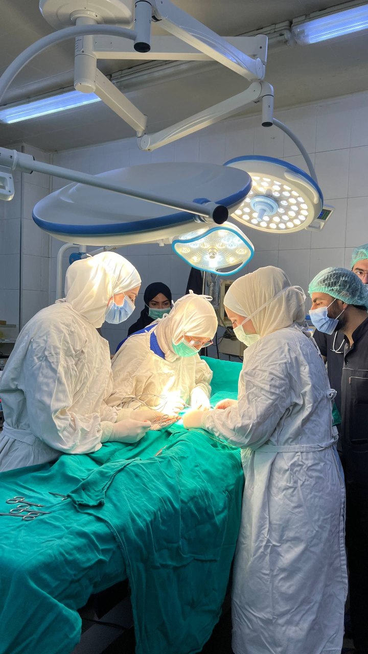 AHR medical care in Syria