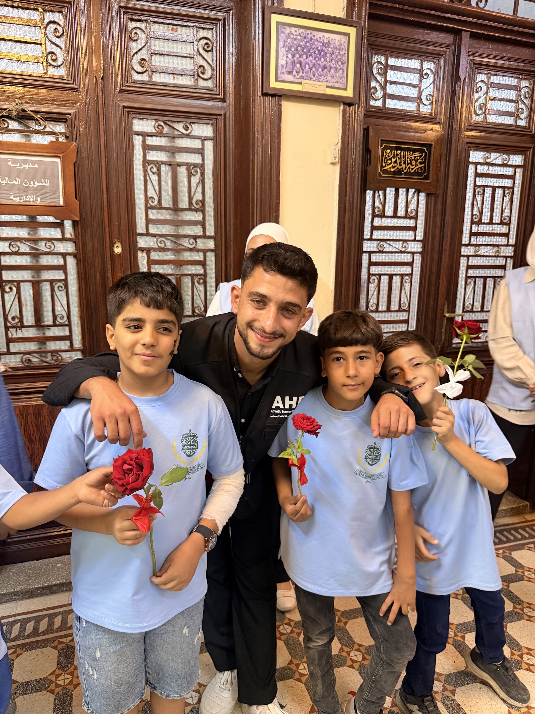 AHR mission in Damascus