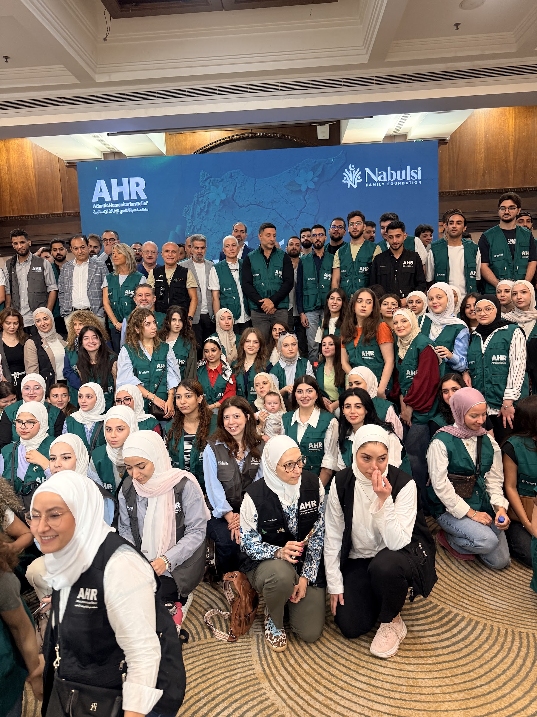 AHR volunteers