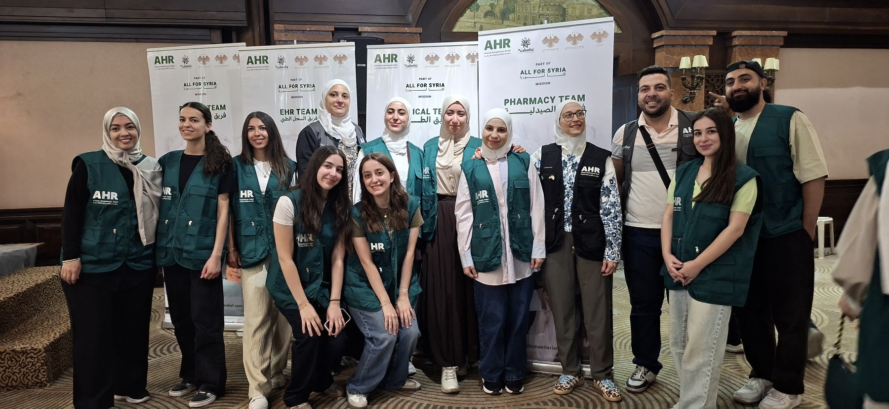 All for Syria mission moment