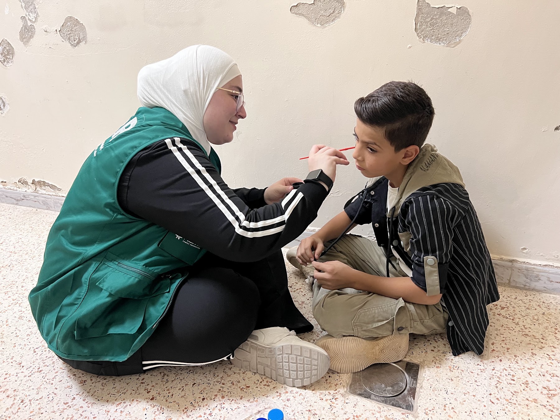 All for Syria mission moment