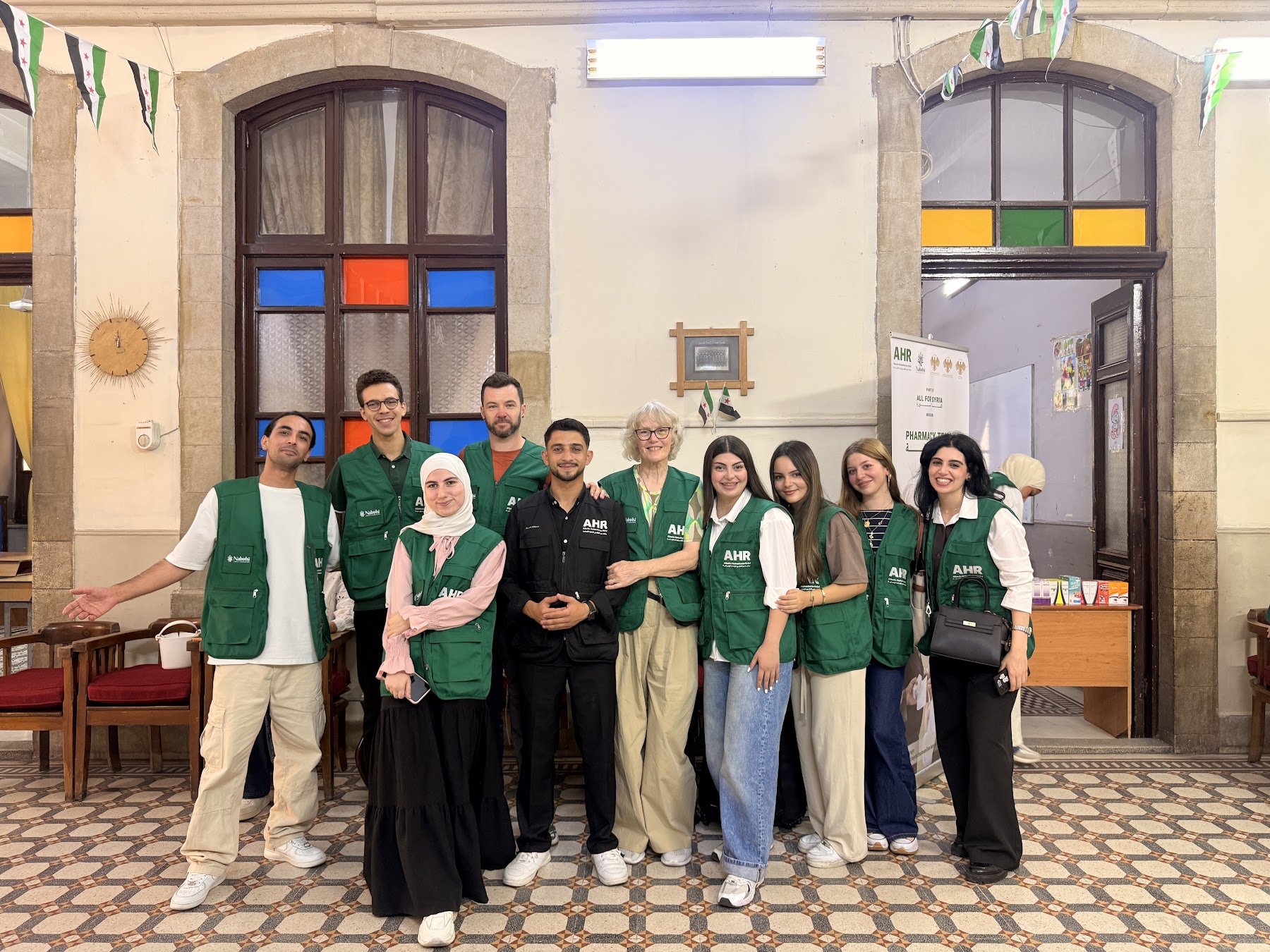 All for Syria mission moment