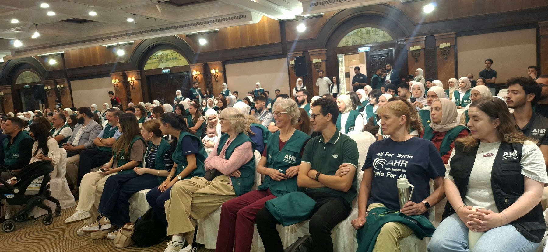 All for Syria mission moment