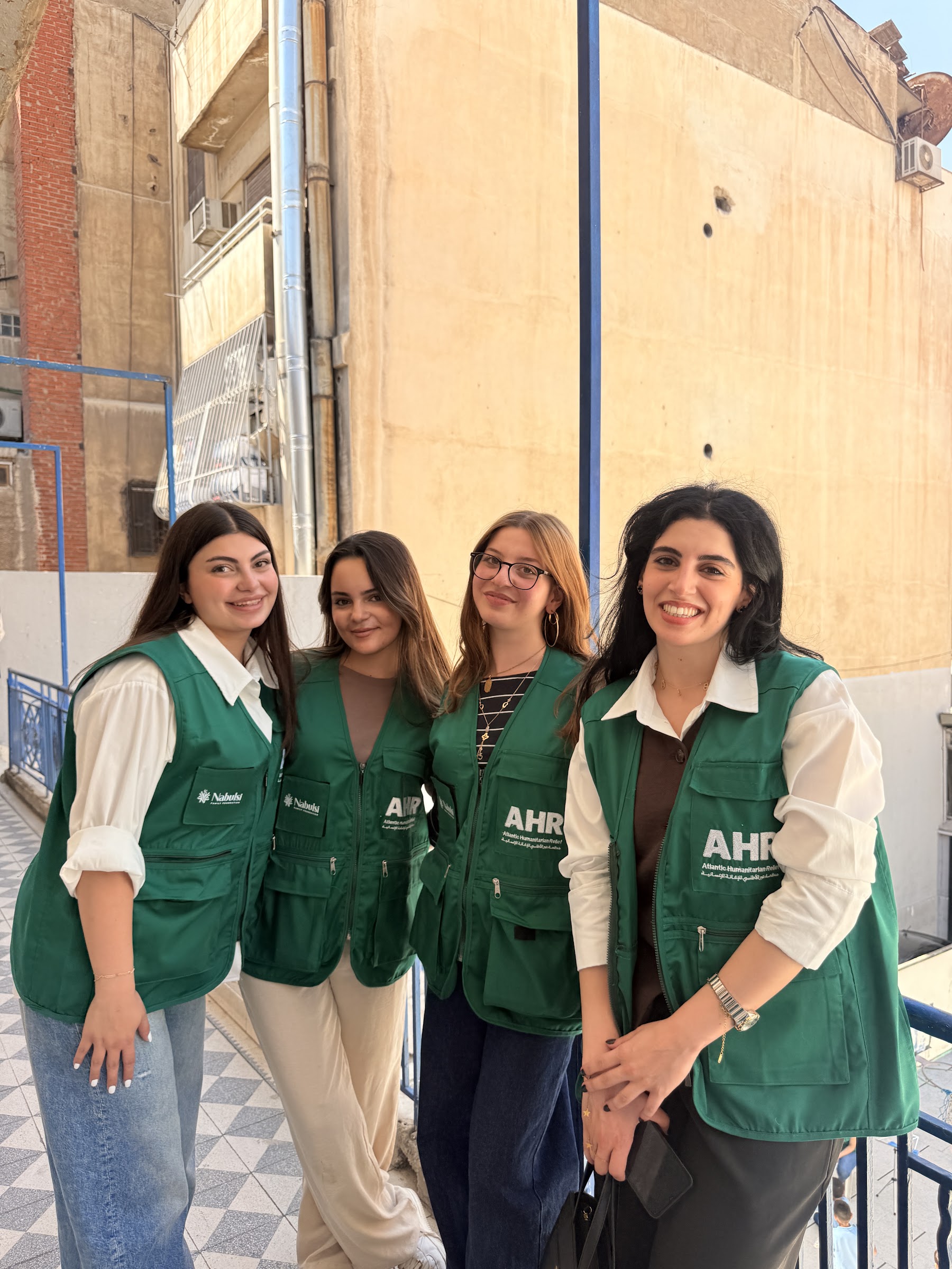 AHR volunteers