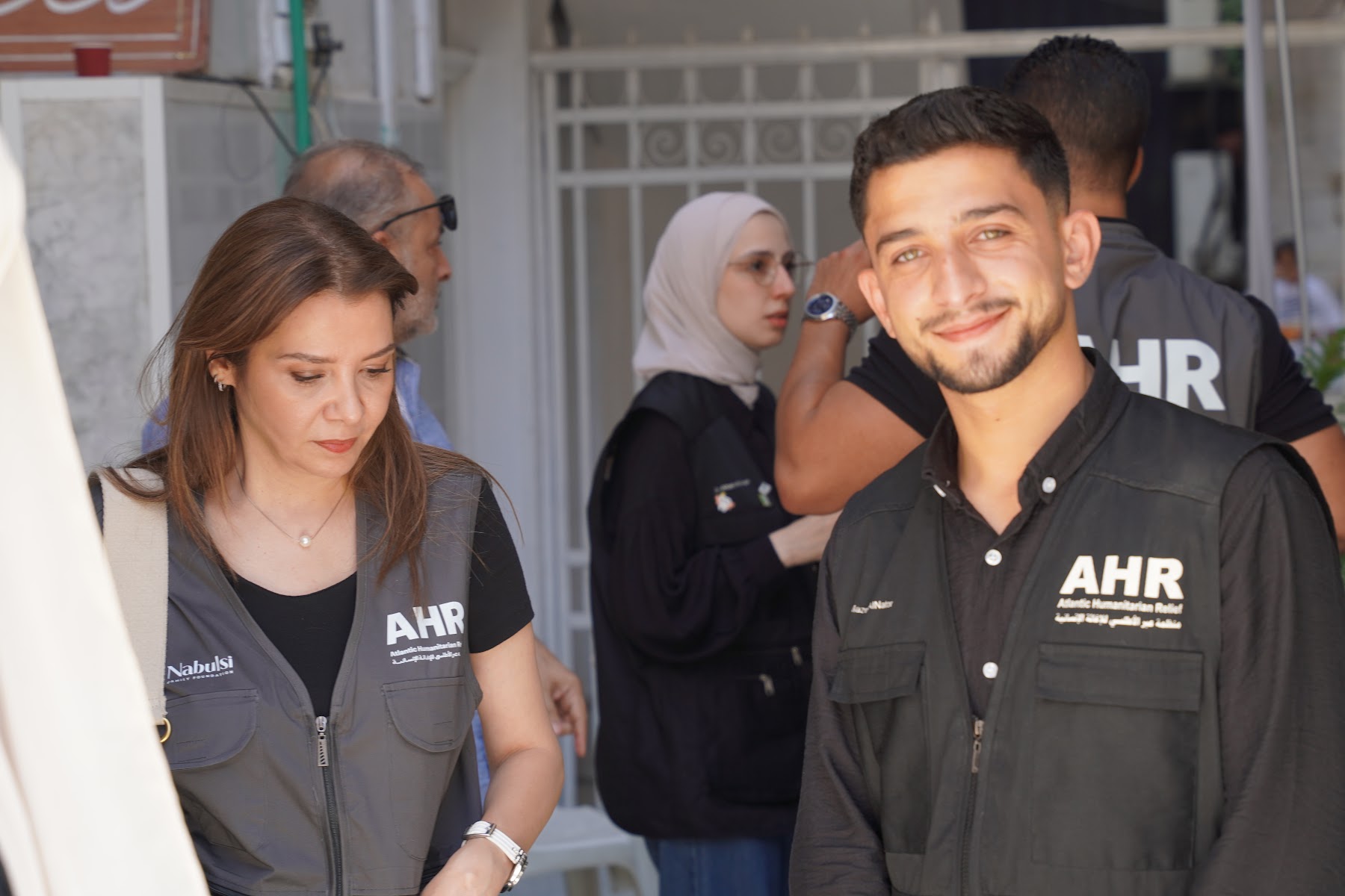 AHR volunteers