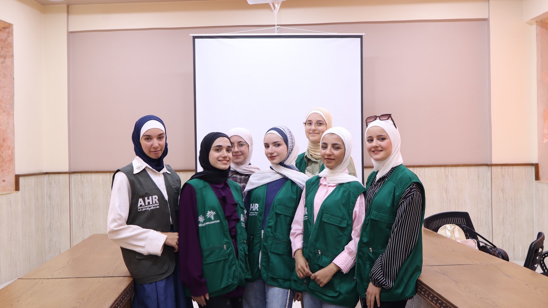 AHR volunteers